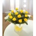 Dozen Yellow Rose Bouquet 
